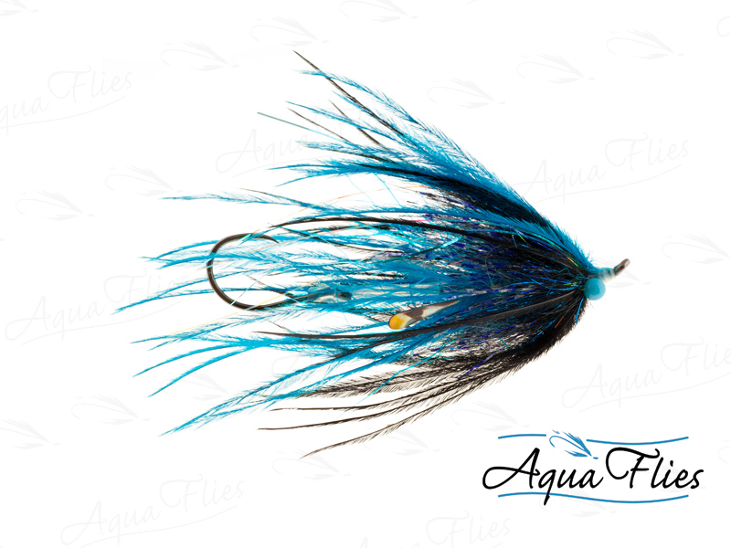 AQUA FLIES JERRY'S ULTRA MINI INTRUDER BLUE/BLACK (PB9C)