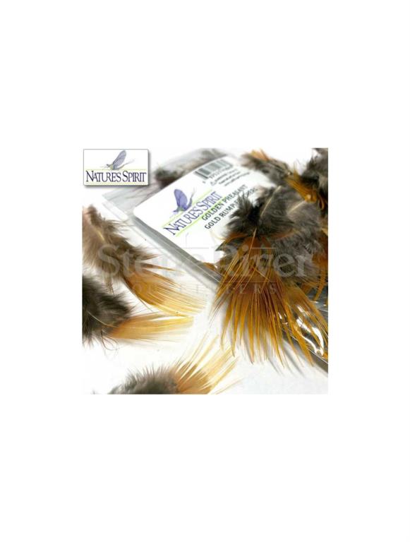 NATURE SPIRIT Golden Pheasant Gold Rump Feathers