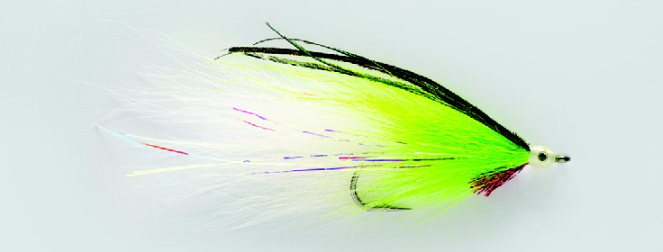 Buck Tail Deceiver Chartreuse/Whtite 