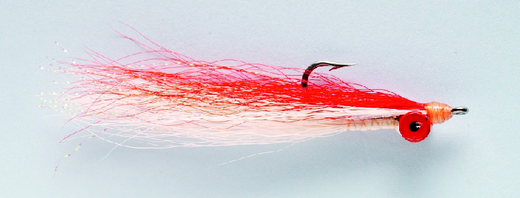 Deep Water Clouser Red/White 